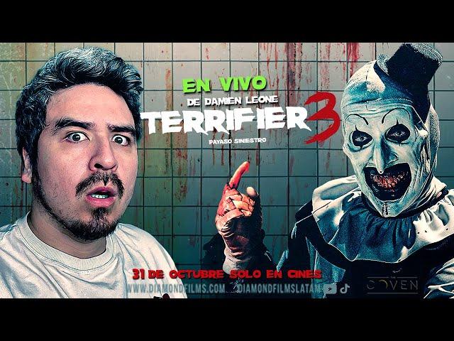 EN VIVO: Regalando entradas para Terrifier 3 para LA SECTA