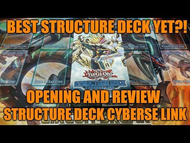 OPENING STRUCTURE DECK CYBERSE LINK! BEST STRUCTURE DECK EVER?!