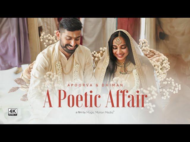 Apoorva & Dhiman Wedding Film - A poetic affair! - Rajasthan, India - 4K