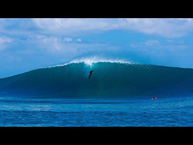 This wave became a FREAK OF NATURE (XXL MENTAWAI) feat. Nathan and Ivan Florence