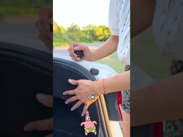 How to make the car trunk open automatically?#driving #skills #tips #knowledge #fpy