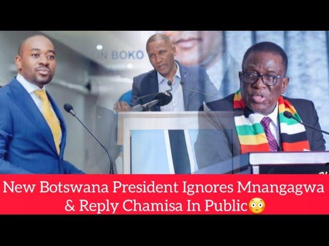 Mnangagwa Anyadziswa na President Weku Botswana