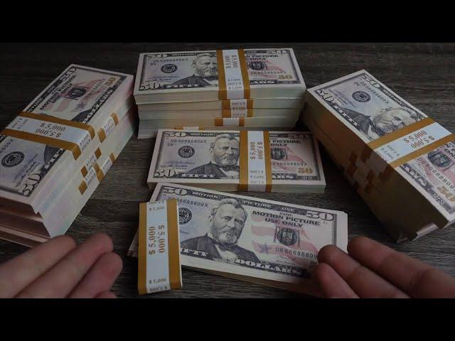 Real Looking Prop $50 USD Review | Fake Money Unboxing