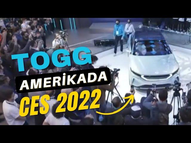 TOGG AMERİKADA CES 2022 FUARINDA TANITILDI