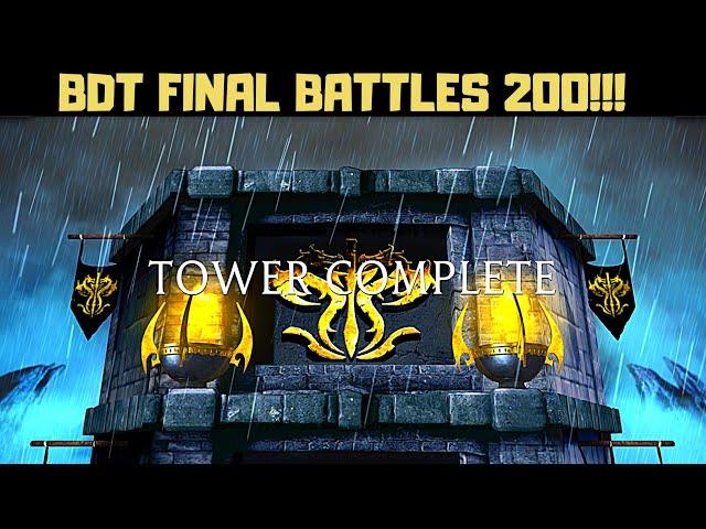 MK Mobile: Black Dragon Tower Battles 200!! Honest opinion on the tower!