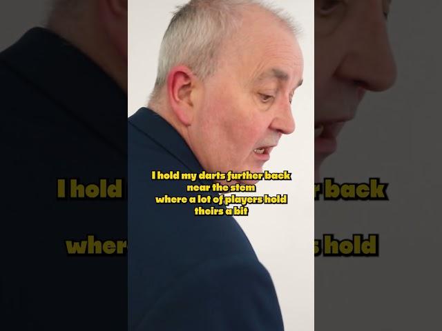 Phil Taylor Explains His Throw!  #darts #shorts