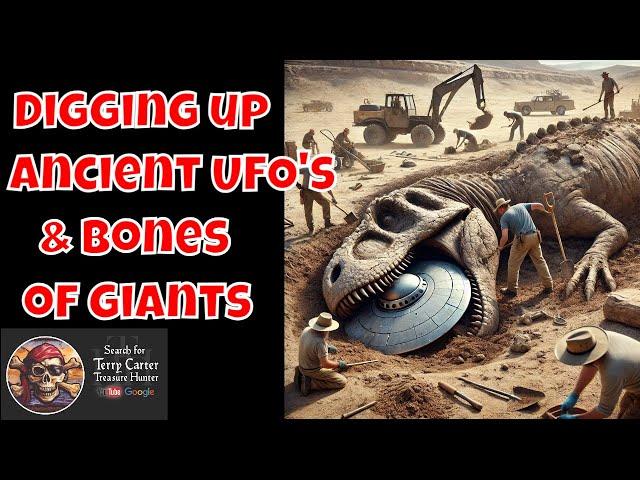 Digging up Petrified giants and UFO's