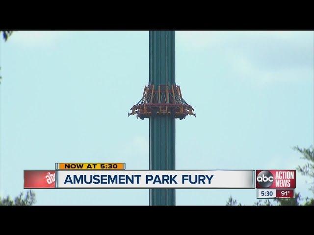 Noisy Falcon's Fury test rides rile Tampa resident