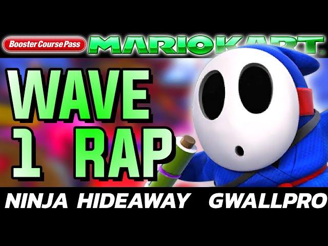 Ninja Hideaway WITH LYRICS! (Official Mario Kart RAP)