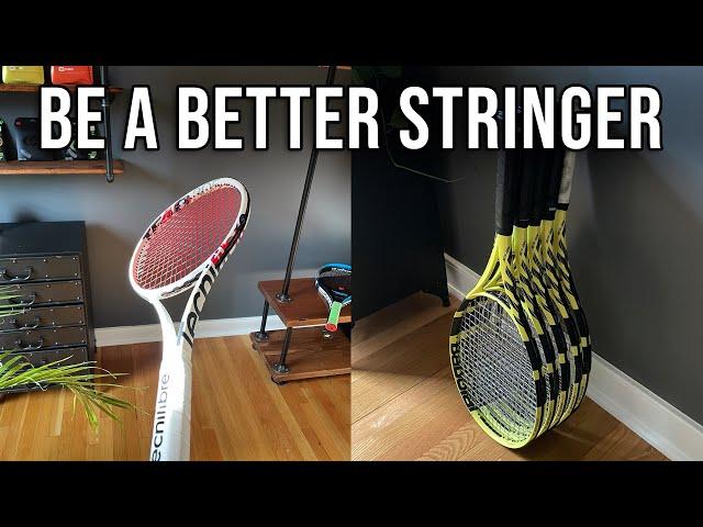 I strung 1000 tennis rackets and learned this...