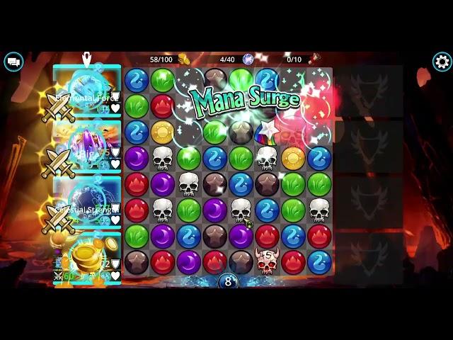 [Gems of War] Piscea Explore12 3Teams