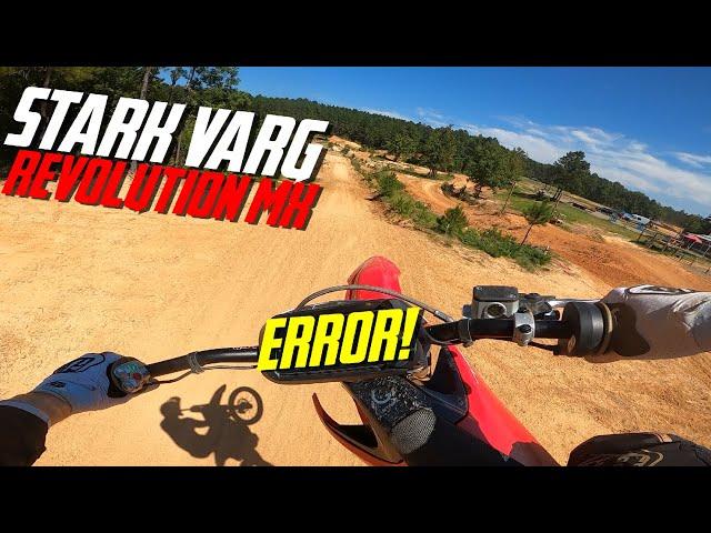 Stark Varg issues at Revolution MX