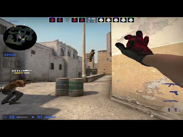 CSGO POV G2 NiKo (24/13) vs Astralis (dust2) @ IEM Katowice 2022