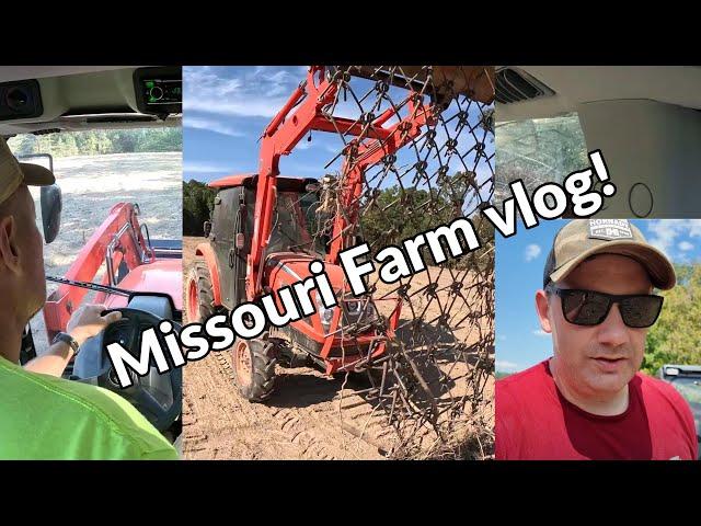 Missouri Ozark's farm vlog & Land project updates! ATV action, KIOTI NS6010, deep woods and more!