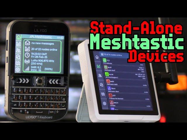 Stand Alone Meshtastic devices and the new Interface! | SEED Studio SenseCAP Indicator & T-Deck Plus