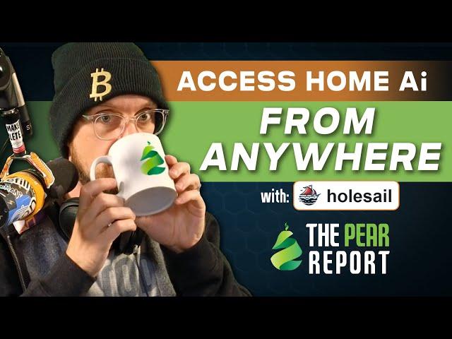 Access Your AI From ANYWHERE with Holesail