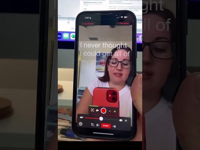 This is my favorite teleprompter app #workfromhome #video