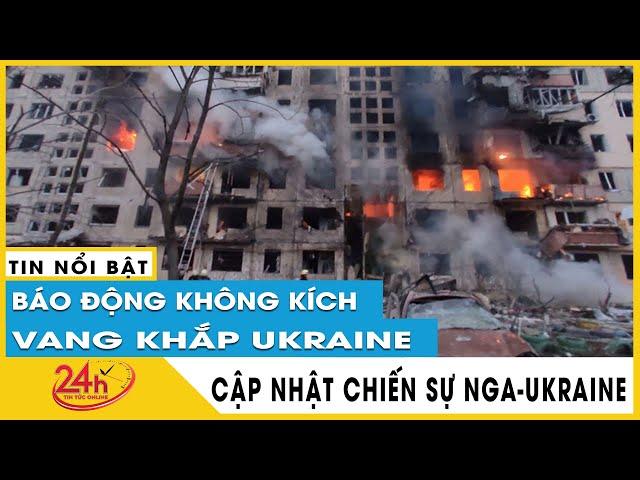 Còi báo động không kích vang khắp Ukraine, toàn bộ nhà máy nhiệt điện hư hỏng nặng nề | TV24h