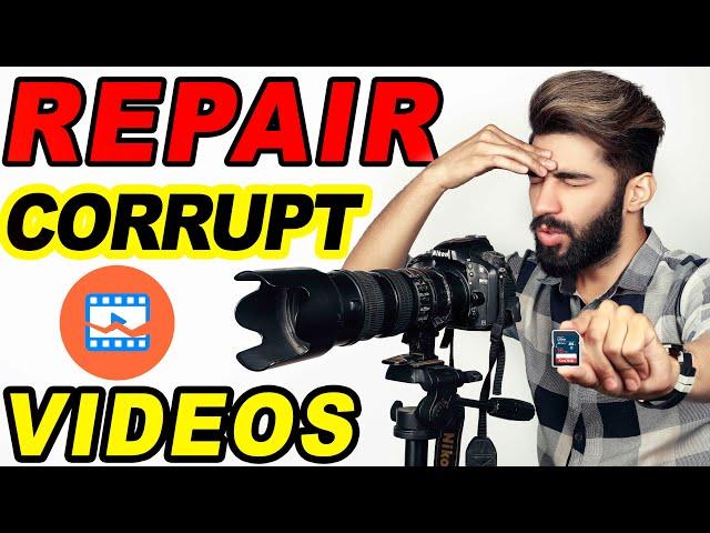 How to Fix or Repair Corrupted or Broken Video Files of Camera,Mobile,Sd Card,Usb in 1 Minute