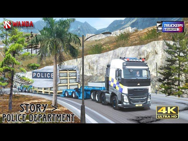 Truckers of Europe 3 | police department job | story | realistic HD gameplay