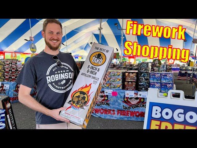 Firework Shopping ($500 Budget)