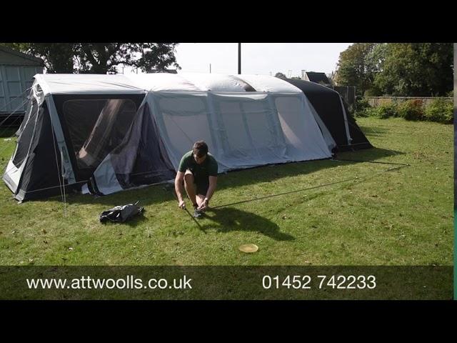 Outdoor Revolution Side Sun Wing/Canopy Pitching & Review Video