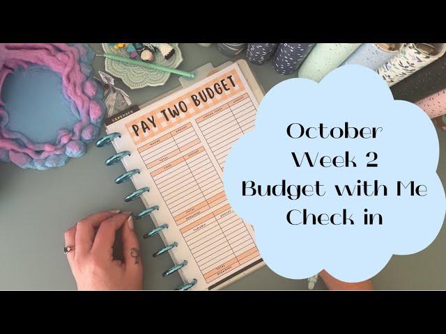 Budget with me - October week 2 | $1290 | Australian Cash Stuffing | Debt Journey | Budgeting