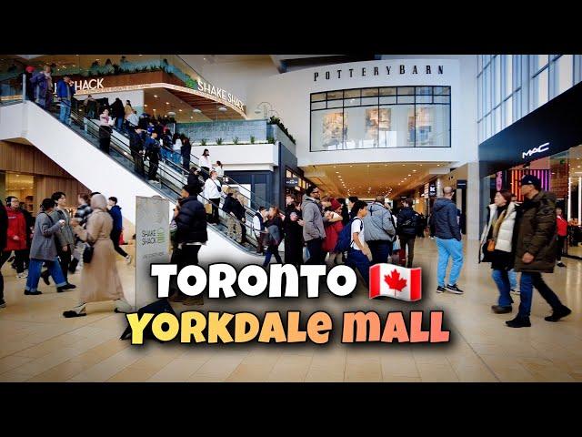 Toronto Yorkdale Shopping Centre Mall, Toronto Canada 4k