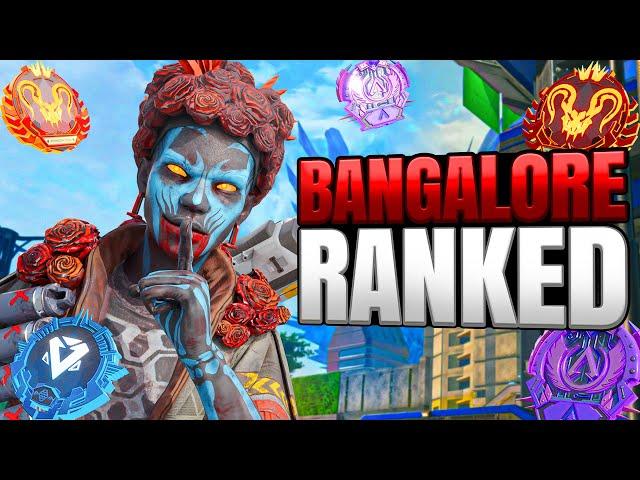 High Level Bangalore Ranked Gameplay - Apex Legends (No Commentary)