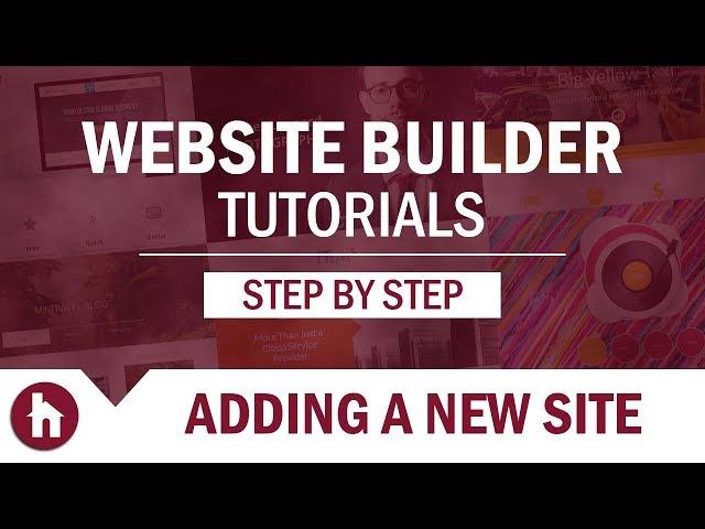 How to Add a New Website in Homestead