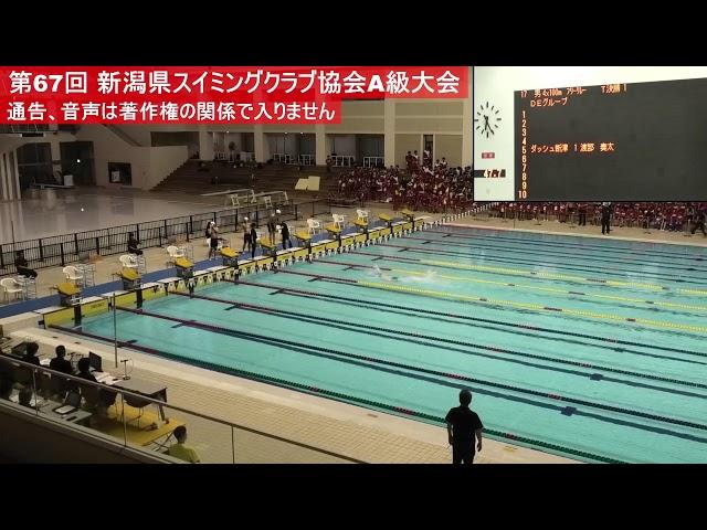 第６７回新潟県スイミングクラブ協会A級大会