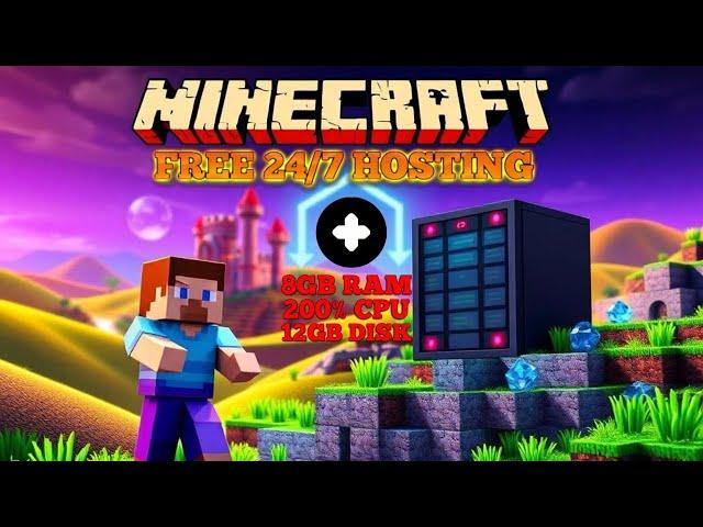 Minecraft Hosting for Free! 24/7 Servers with No Downtime! (No Lag!)