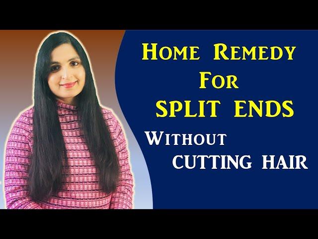 Get Rid of Split Ends/ My Hair Care Routine/ Natural Home Remedy for Damaged Hair/ Samyuktha Diaries