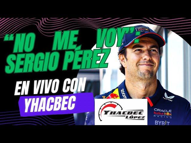 "No me retiro": Sergio PÉREZ