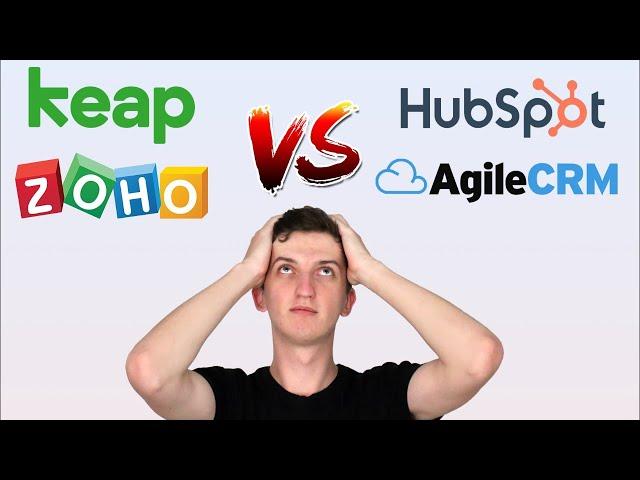 TOP 5 CRM Software for Ecommerce (2022) - Hubspot vs Zoho vs Agile CRM vs Keap