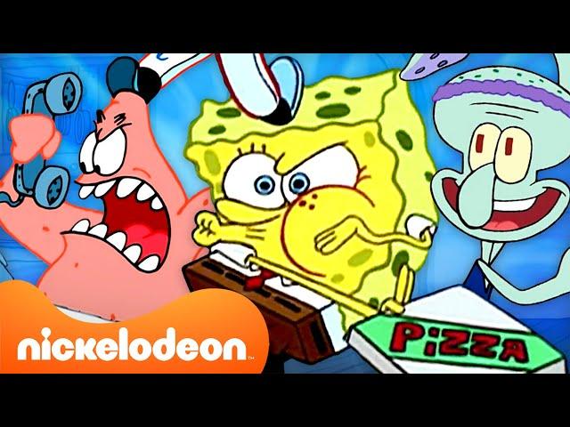 Bob Esponja | Maratona de EPISÓDIOS CLÁSSICOS de Bob Esponja | Compilação 240 Minutos | Nickelodeon