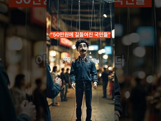 50만원에 길들여진 국민들