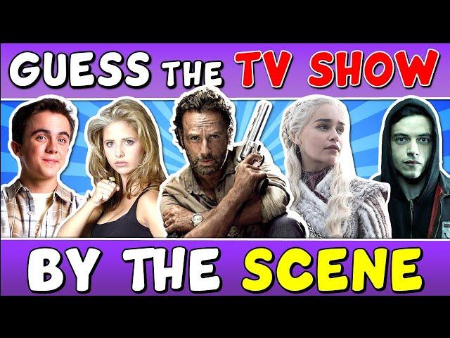 Guess The "TV SHOW BY THE SCENE" QUIZ!  | CHALLENGE/ TRIVIA