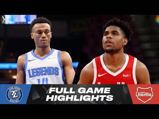 Texas Legends vs. Memphis Hustle - Game Highlights