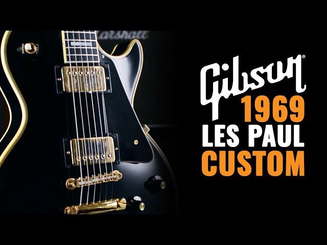 1969 Gibson Les Paul Custom Ebony | CME Gear Demo | Joel Bauman