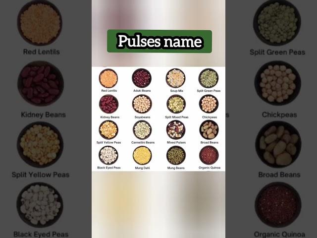 #pulses#Names#shorts#