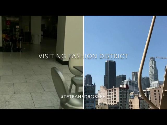 Tetrahedroseph in DTLA Fashion Distric Driving High Speed