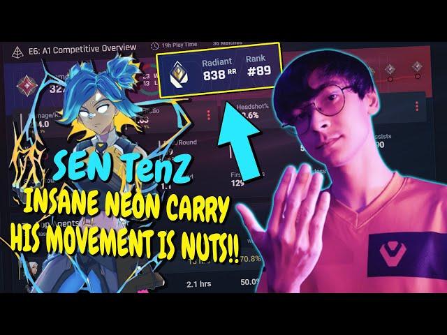 39 KILLS?! SEN TenZ Makes INSANE Plays on Neon in RADIANT!! *Aim GOD!*