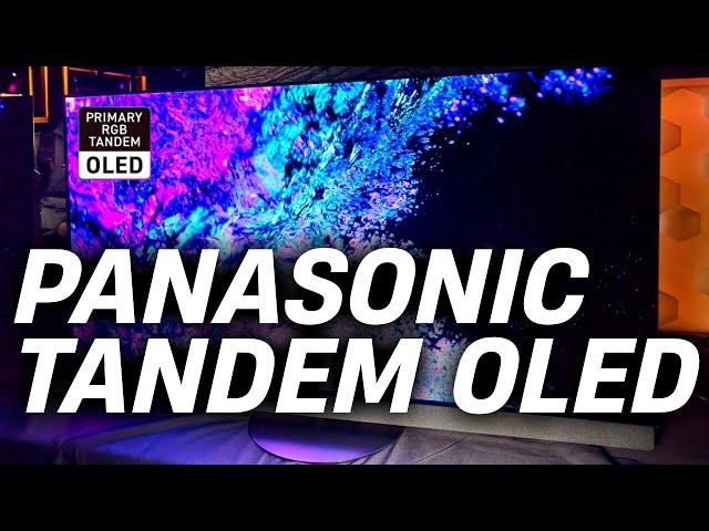 RGB Tandem OLED TV Surprises at CES! Panasonic Z95B First Look