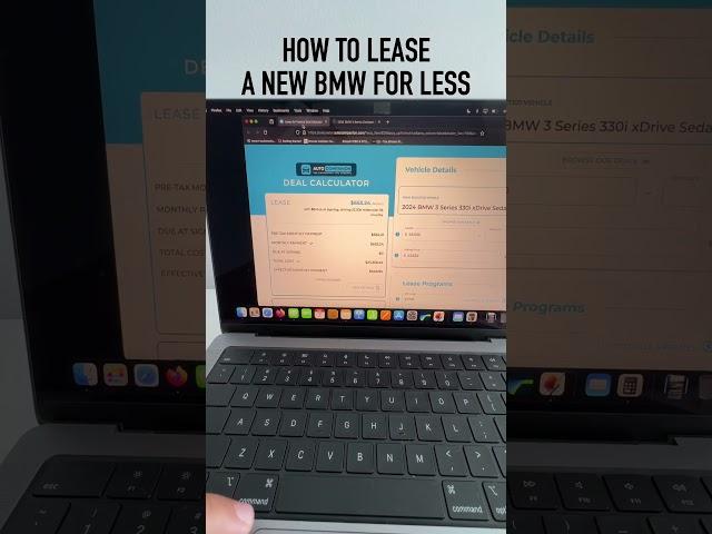 How To Lease a BMW For Less #shorts