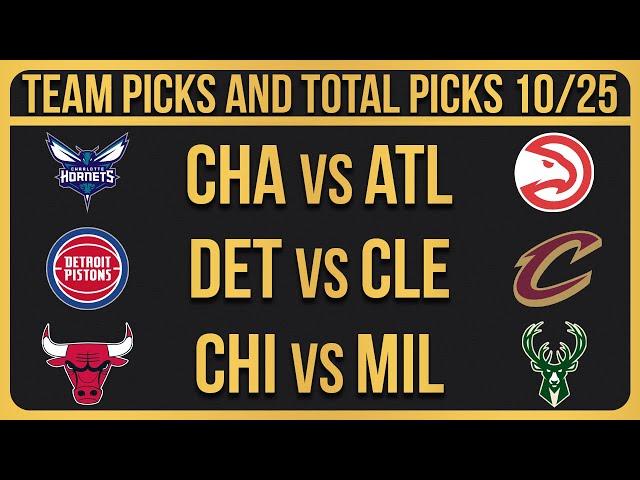 NBA Picks Today 10/25/2024 | NBA Bets Today NBA Predictions Today