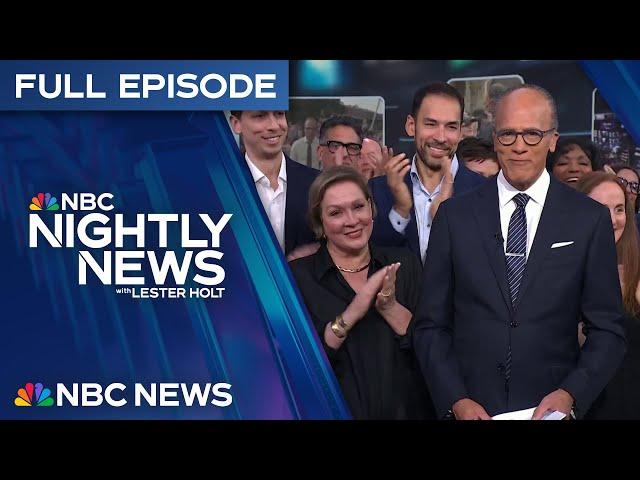 Nightly News Full Broadcast - May 30