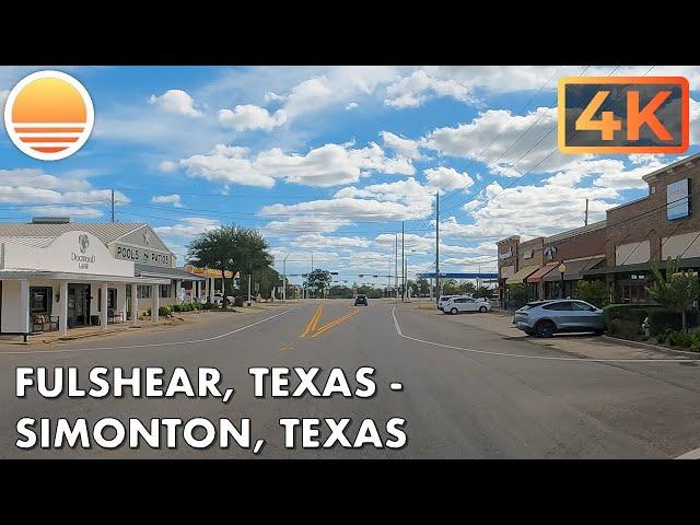 Fulshear, Texas to Simonton, Texas! Drive with me!