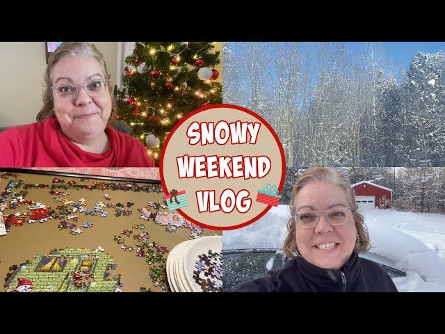 SNOWY WEEKEND VLOG