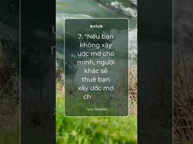  10 Câu Nói Truyền Động Lực Trong Kinh Doanh | Cảm Hứng Cho Hành Trình Khởi Nghiệp 